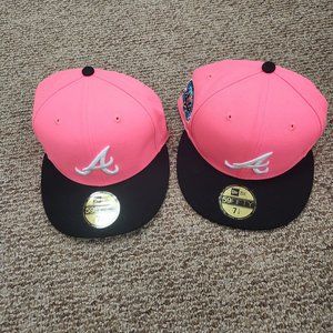 New Era Atlanta Braves 59FIFTY Fitted Hat Exclusive 40th Year Side Patch